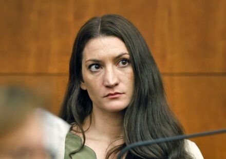 Lindsay Clancy's trial revealed support from Father Bob, a priest visiting her at the courthouse. (Greg Derr/Pool The Patriot Ledge)