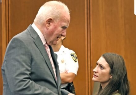 Kevin Reddington and his wife Debbie Reddington had tried to join Facebook groups about Lindsay Clancy's case. (AP Pool Photo)