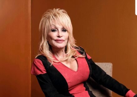 Dolly Parton poses at the Carnegie Medal of Philanthropy Ceremony in New York, on Oct. 13. (AP Photo/Andres Kudacki)