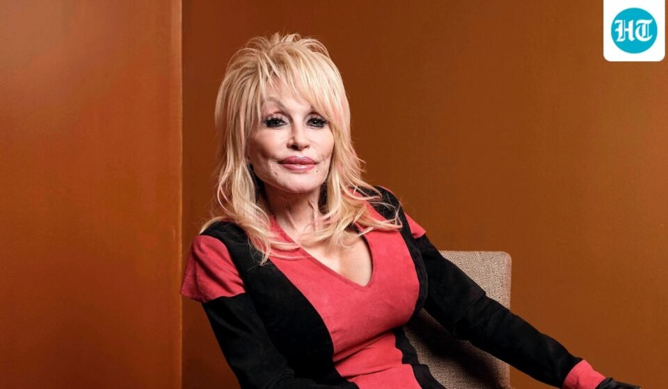 Dolly Parton poses at the Carnegie Medal of Philanthropy Ceremony in New York, on Oct. 13. (AP Photo/Andres Kudacki)