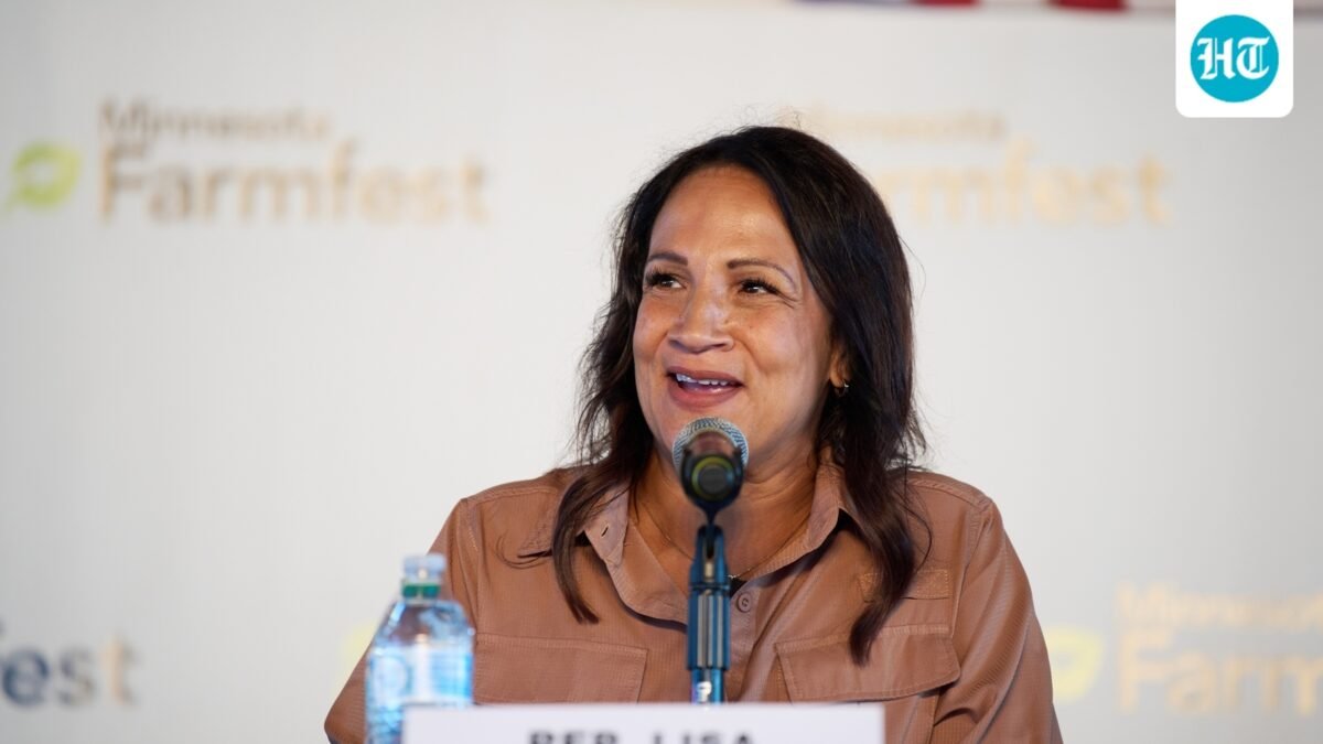 Lisa Demuth ⁠defeated former MyPillow CEO ​Mike Lindell for Republican primary for governor. (AP Photo/Ellen Schmidt)
