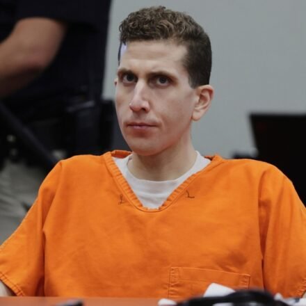 A judge has scheduled a June 2027 evidentiary hearing after Bryan Kohberger claimed he was pressured into pleading guilty in the 2022 Idaho University killings (AP Photo/Kyle Green)