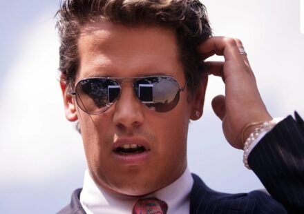 Milo Yiannopoulos, known for his conservative views, was taken into custody by ICE for exceeding his visa duration. (X)