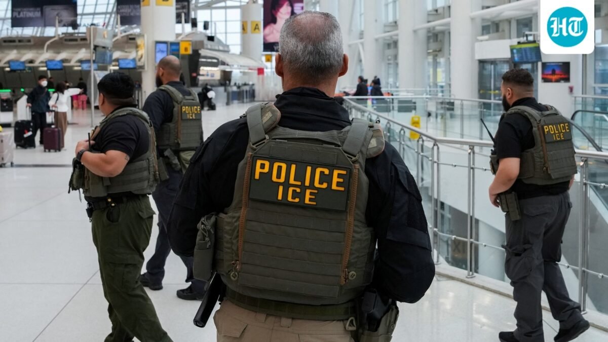Five-year-old boy seen crying in viral Texas ICE video deported to Mexico with his father (REUTERS)