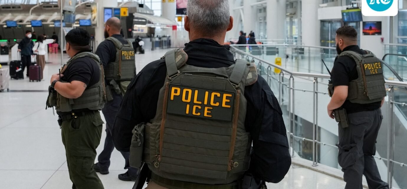 Five-year-old boy seen crying in viral Texas ICE video deported to Mexico with his father (REUTERS)