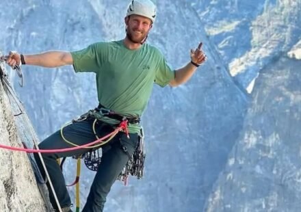 Jake Whisenant, a 30-year-old climber famous for his speed ascents of El Capitan, tragically died in a Sierra Nevada accident on August 3. (X@MarioNawfal)