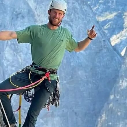 Jake Whisenant, a 30-year-old climber famous for his speed ascents of El Capitan, tragically died in a Sierra Nevada accident on August 3. (X@MarioNawfal)
