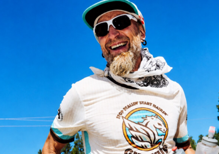Ultramarathon runner Jeff Browning suffered a heart attack in Canada. (Jeff Browning/ Instagram)