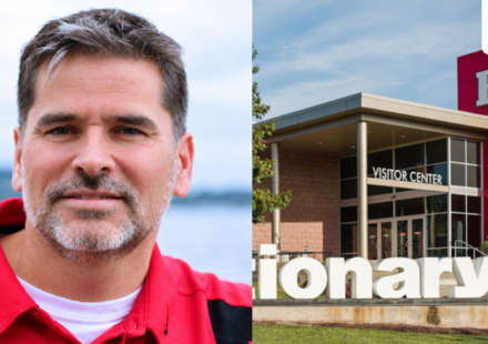 Joshua Kohut (L), a Rutgers University Dean, was arrested for allegedly recording "upskirt videos" at work. (Rutgers University and Unsplash)