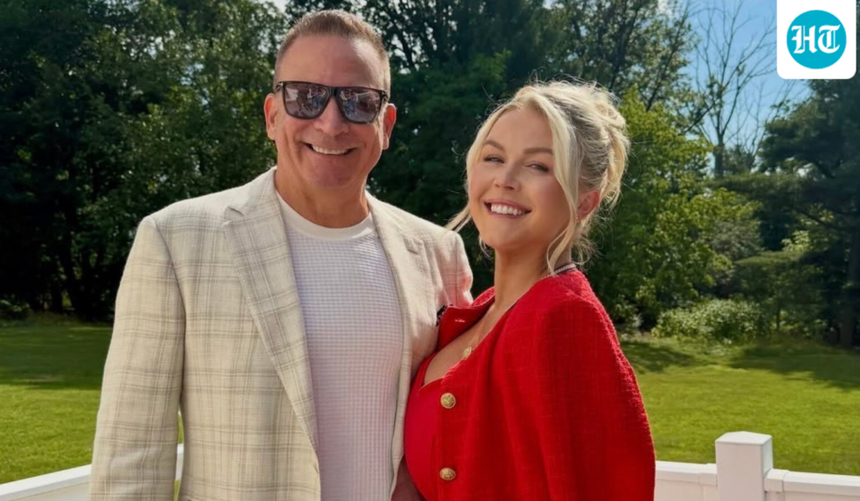 Karoline Leavitt and Nicholas Riccio met in 2022, married in 2025 and have a huge age gap. Let's have a look at their relationship. (Karoline Leavitt/Instagram)