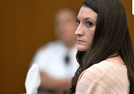 The trial of Lindsay Clancy, charged with murdering her three children, has entered its fourth week. (AP Photo)