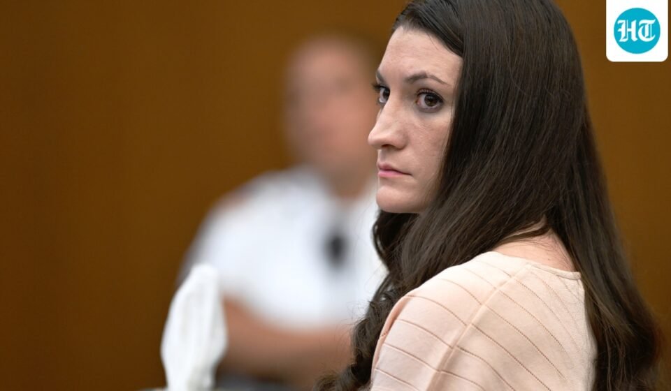 The trial of Lindsay Clancy, charged with murdering her three children, has entered its fourth week. (AP Photo)