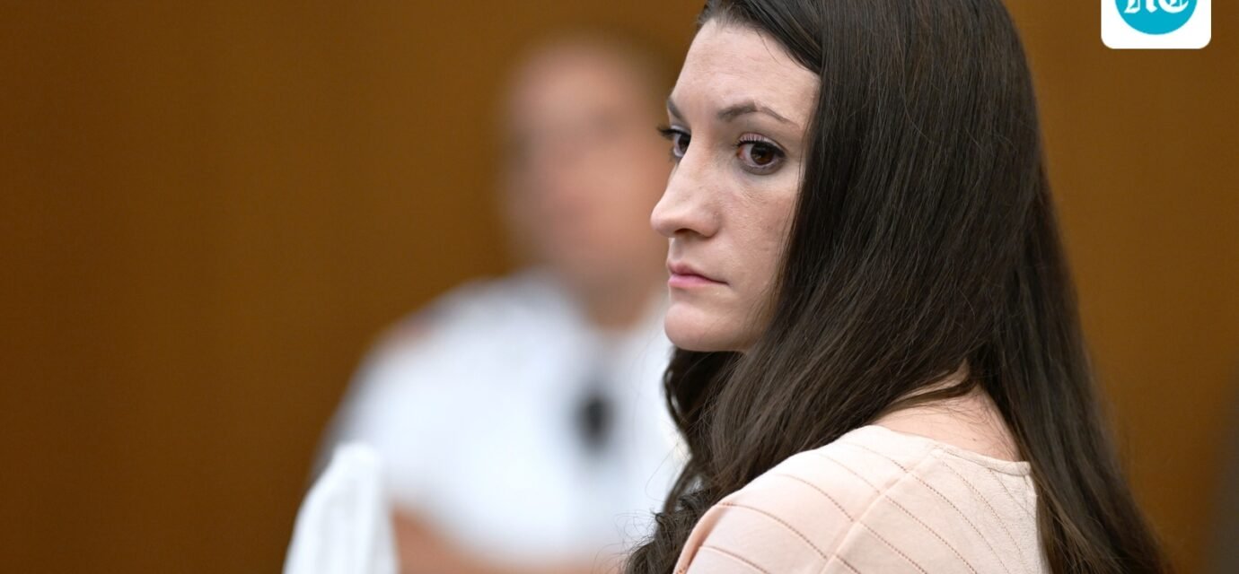 Lindsay Clancy, during during her murder trial, Thursday, Aug. 13, 2026., in Plymouth, Mass. Josh Reynolds/Pool (AP Photo/Josh Reynolds, Pool) (AP Photo/Josh Reynolds)