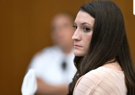Lindsay Clancy, during during her murder trial, Thursday, Aug. 13, 2026., in Plymouth, Mass. Josh Reynolds/Pool (AP Photo/Josh Reynolds, Pool) (AP Photo/Josh Reynolds)