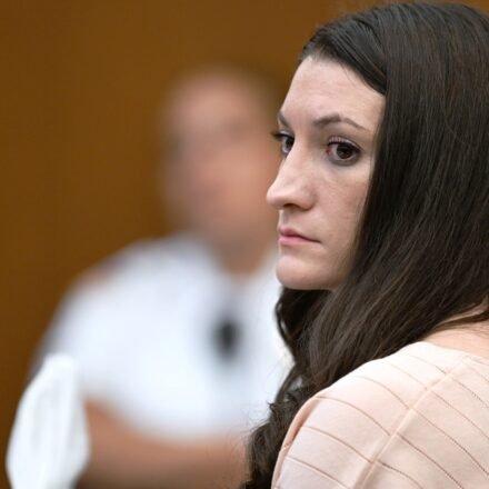 Lindsay Clancy, during during her murder trial, Thursday, Aug. 13, 2026., in Plymouth, Mass. Josh Reynolds/Pool (AP Photo/Josh Reynolds, Pool) (AP Photo/Josh Reynolds)