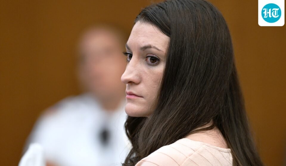 Lindsay Clancy has spent the past three years in medical custody while facing charges over the deaths of her three children.. (AP Photo/Josh Reynolds, Pool) (AP Photo/Josh Reynolds)