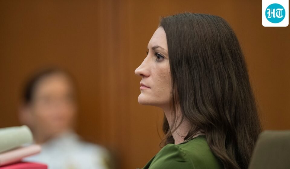 Viral video of Lindsay Clancy trial. (Amanda Sabga/Pool The Boston Her)