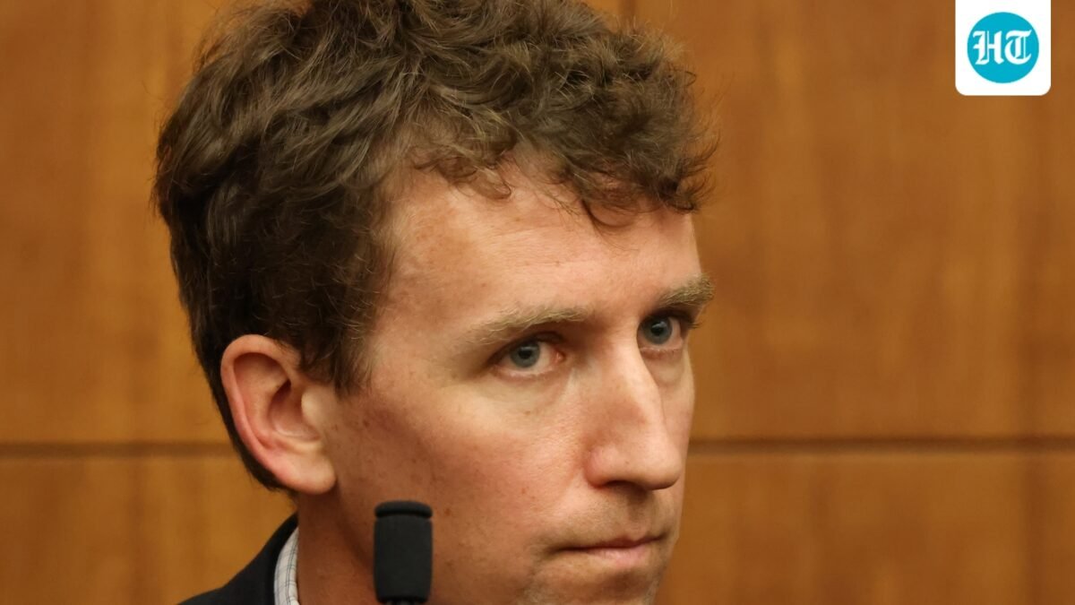 Patrick Clancy's marriage to Dr Rachel Danis has come under focus as his ex-wife Lindsay Clancy stands trial for killing their three children. (AP Photo)