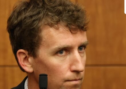 Patrick Clancy's marriage to Dr Rachel Danis has come under focus as his ex-wife Lindsay Clancy stands trial for killing their three children. (AP Photo)