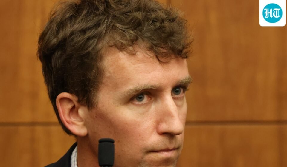 Patrick Clancy's marriage to Dr Rachel Danis has come under focus as his ex-wife Lindsay Clancy stands trial for killing their three children. (AP Photo)