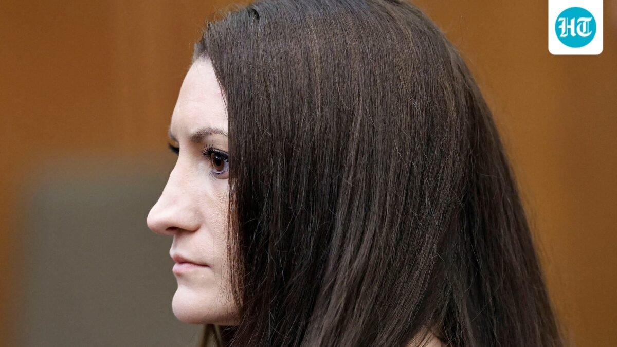 Lindsay Clancy watches jurors as they enter the courtroom in the morning to start their second day of deliberations in the triple murder case, in Plymouth Superior Court, in Plymouth, Massachusetts, U.S., August 28, 2026. Greg Derr/Pool via REUTERS (via REUTERS)