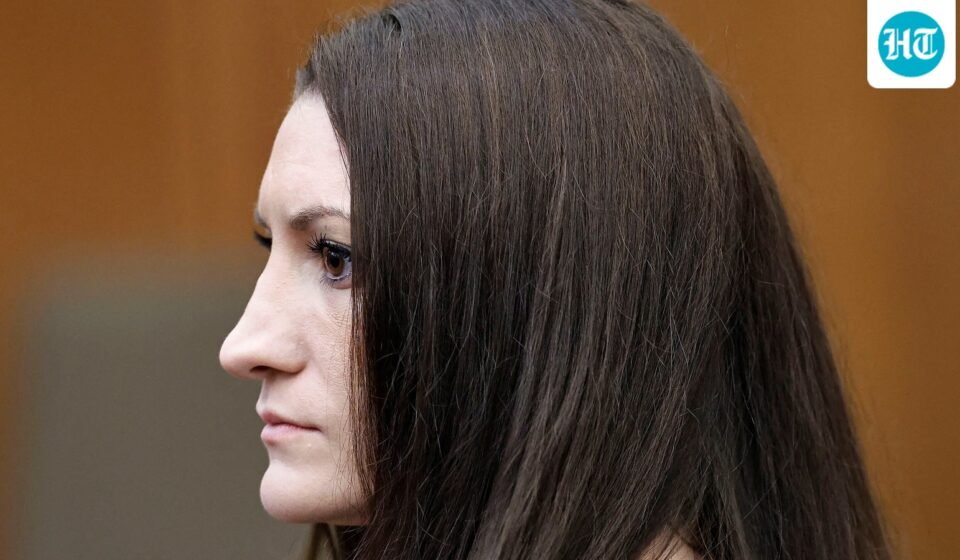 Lindsay Clancy watches jurors as they enter the courtroom in the morning to start their second day of deliberations in the triple murder case, in Plymouth Superior Court, in Plymouth, Massachusetts, U.S., August 28, 2026. Greg Derr/Pool via REUTERS (via REUTERS)