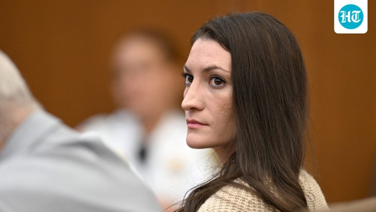 Lindsay Clancy in the courtroom during proceedings in her murder trial on August 20, 2026. (Josh Reynolds REUTERS)