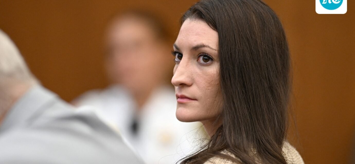 Lindsay Clancy in the courtroom during proceedings in her murder trial on August 20, 2026. (Josh Reynolds REUTERS)