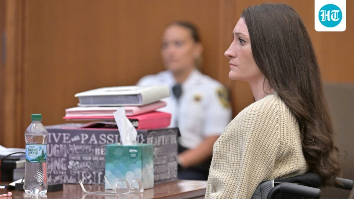Lindsay Clancy listens to testimony from a hospital chaplain during her murder trial, in Plymouth, Massachusetts, U.S., August 20, 2026. Josh Reynolds/Pool via REUTERS (via REUTERS)