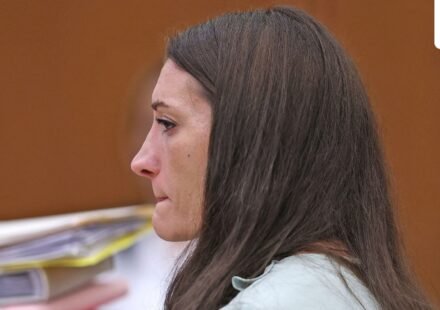 Lindsay Clancy attends her trial in Plymouth Superior Court, Plymouth, Massachusetts, U.S., August 17, 2026. Clancy is charged with murdering her three young children, Cora, Dawson and Callan, in their Duxbury home in 2023. Greg Derr/Pool via REUTERS (via REUTERS)