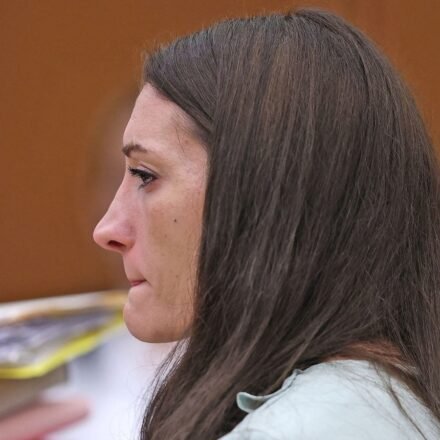 Lindsay Clancy attends her trial in Plymouth Superior Court, Plymouth, Massachusetts, U.S., August 17, 2026. Clancy is charged with murdering her three young children, Cora, Dawson and Callan, in their Duxbury home in 2023. Greg Derr/Pool via REUTERS (via REUTERS)