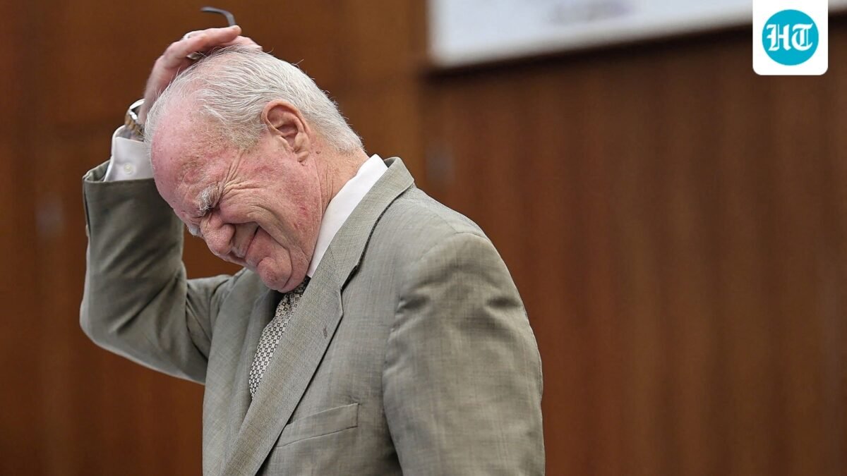 Defense attorney Kevin Reddington expresses frustration amid his cross-examination during the Lindsay Clancy trial. (REUTERS)