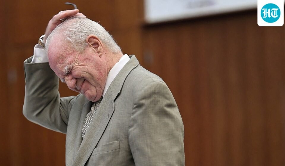 Defense attorney Kevin Reddington expresses frustration amid his cross-examination during the Lindsay Clancy trial. (REUTERS)