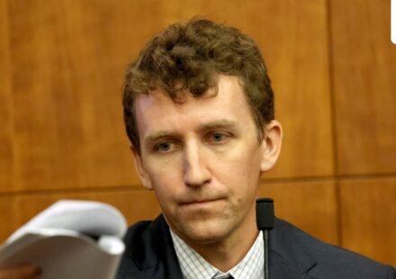 Patrick Clancy’s family and friends defends online claims as he faces scrutiny while Lindsay Clancy’s murder trial continues.. David L. Ryan/Pool via REUTERS (via REUTERS)