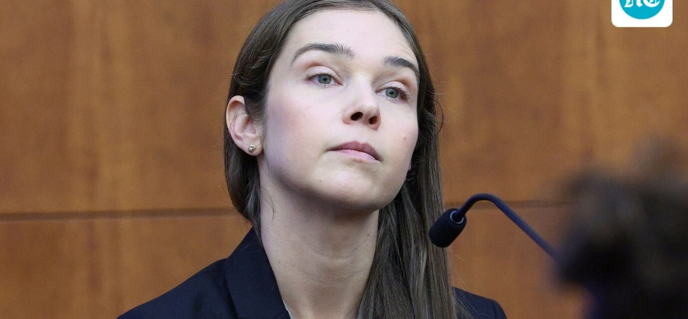 Psychiatrist Dr. Jennifer Tufts on the witness stand during Lindsay Clancy's murder trial at Plymouth Superior Court, in Plymouth, Massachusetts, U.S., August 10, 2026. Greg Derr/Pool via REUTERS (via REUTERS)