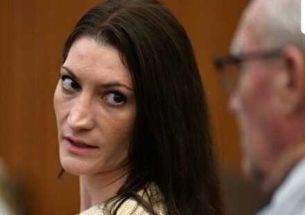 Lindsay Clancy speaks with her lawyer Kevin Reddington during proceedings in her murder trial, in Plymouth, Massachusetts, U.S., August 20, 2026.     Josh Reynolds/Pool via REUTERS (via REUTERS)