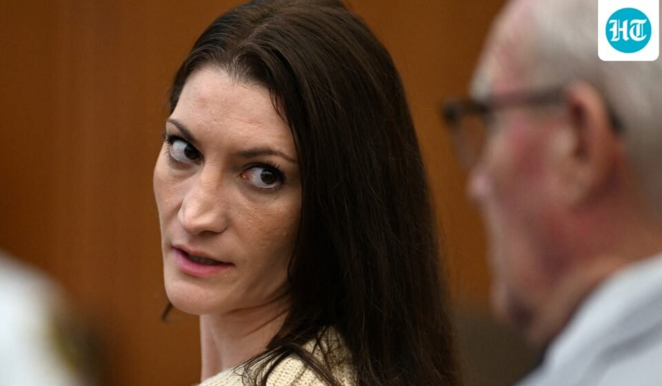 Lindsay Clancy speaks with her lawyer Kevin Reddington during proceedings in her murder trial, in Plymouth, Massachusetts, U.S., August 20, 2026.     Josh Reynolds/Pool via REUTERS (via REUTERS)