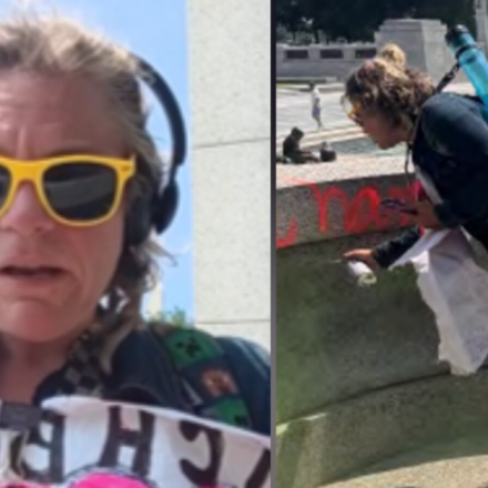 Watch the videos that helped investigators identify Melissa Farris and gave the public a look at the alleged vandalism at the memorial. (U.S. Attorney Jeanine Pirro)