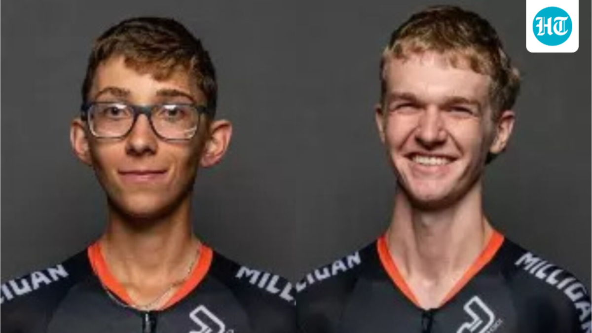 Haylan Engdahl and Brayden Rogers were Milligan cyclists killed in Tennessee after a vehicle struck their team during training. (Haylan Engdahl (left), Brayden Rogers (right) Photos: Milligan University Athletics)