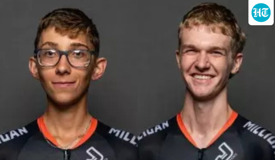 Haylan Engdahl and Brayden Rogers were Milligan cyclists killed in Tennessee after a vehicle struck their team during training. (Haylan Engdahl (left), Brayden Rogers (right) Photos: Milligan University Athletics)