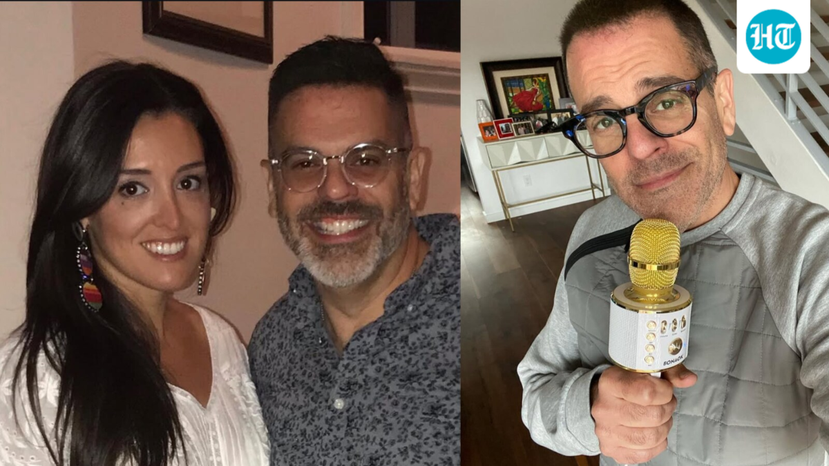 Telemundo executive Jose Alberto Suarez with his wife. (Unsplash)