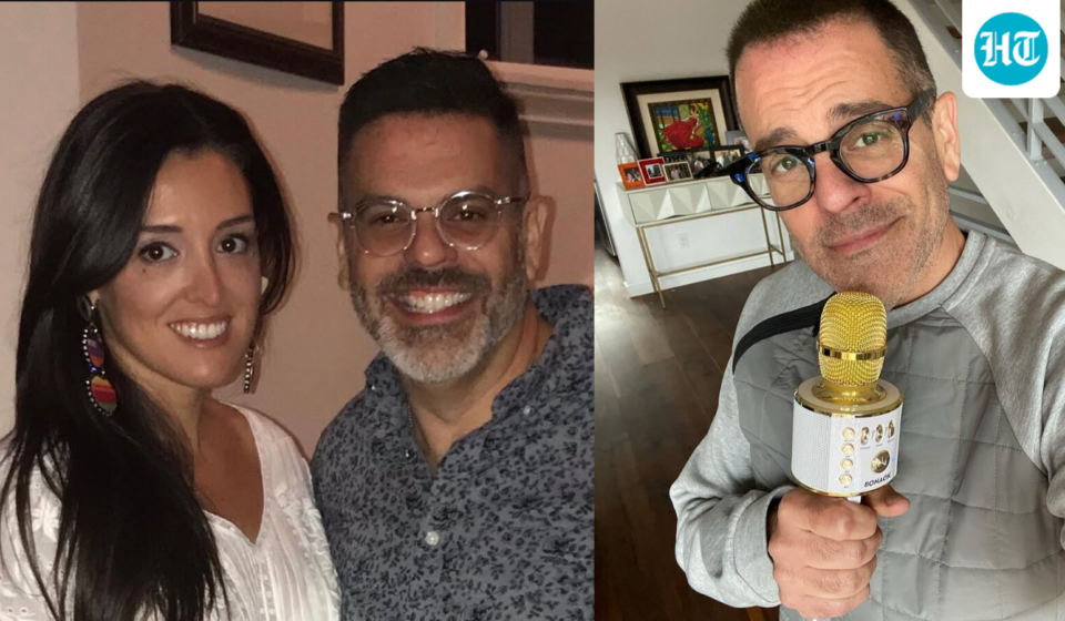 Telemundo executive Jose Alberto Suarez with his wife. (Unsplash)