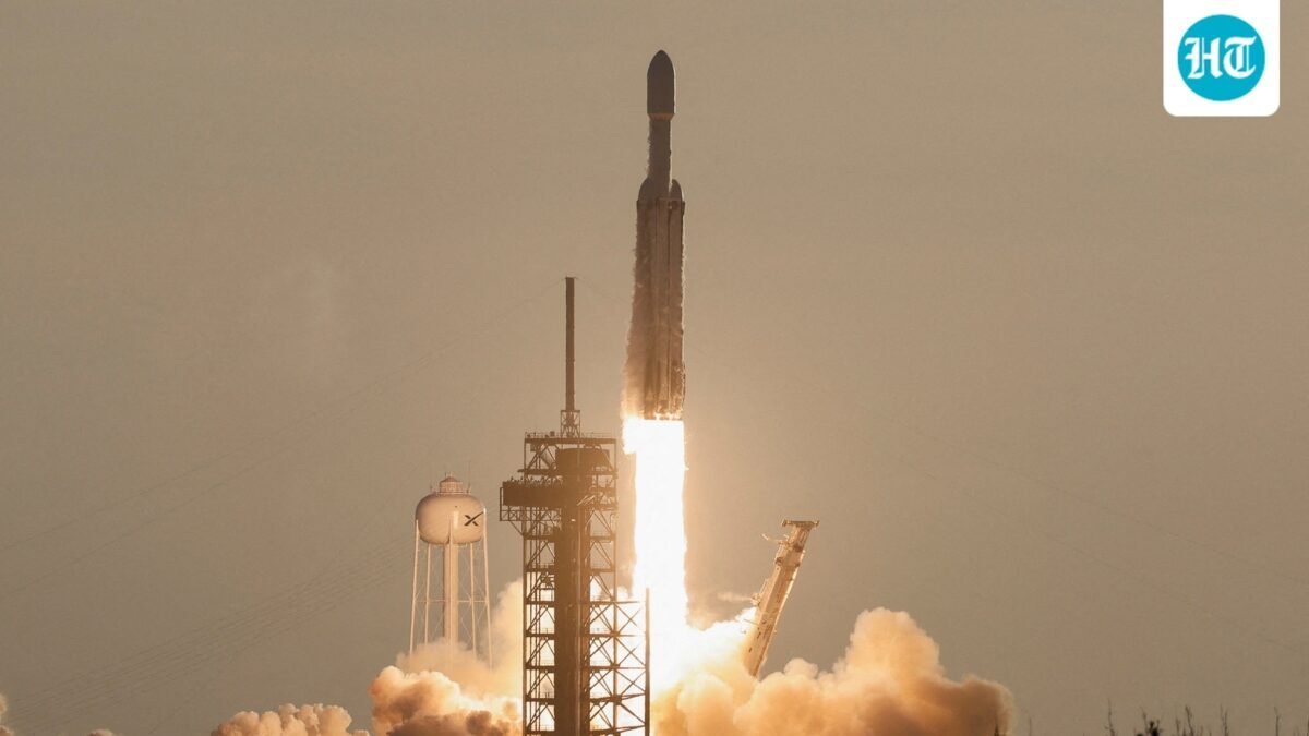 NASA's Nancy Grace Roman Space Telescope will study dark matter, dark energy and exoplanets after launching on SpaceX's Falcon Heavy rocket. (REUTERS/Joe Skipper  TPX IMAGES OF THE DAY) (REUTERS)