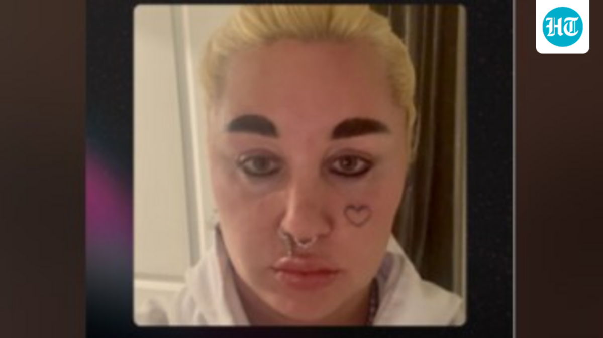 Amanda Bynes drew attention online as a video showed her with a photo of Hayden Panettiere. (Instagram/ amandapandapandapanda1)