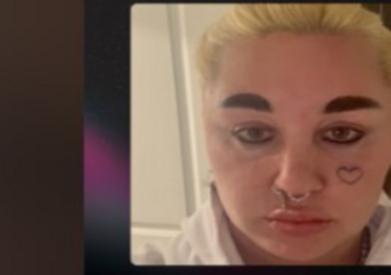 Amanda Bynes drew attention online as a video showed her with a photo of Hayden Panettiere. (Instagram/ amandapandapandapanda1)