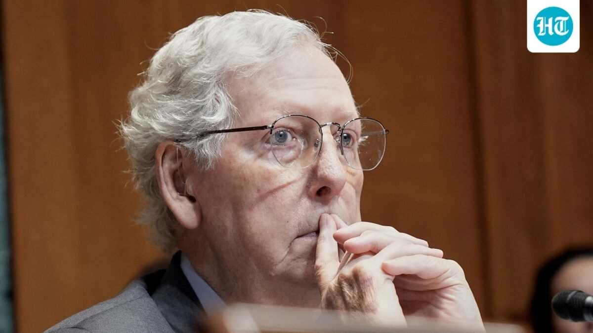 Mitch McConnell health update: Questions grow as staffer stays tight-lipped after hospital discharge. (AP Photo/Mariam Zuhaib)