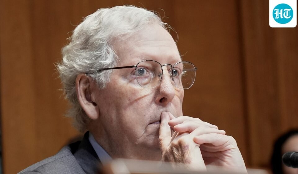 Mitch McConnell health update: Questions grow as staffer stays tight-lipped after hospital discharge. (AP Photo/Mariam Zuhaib)