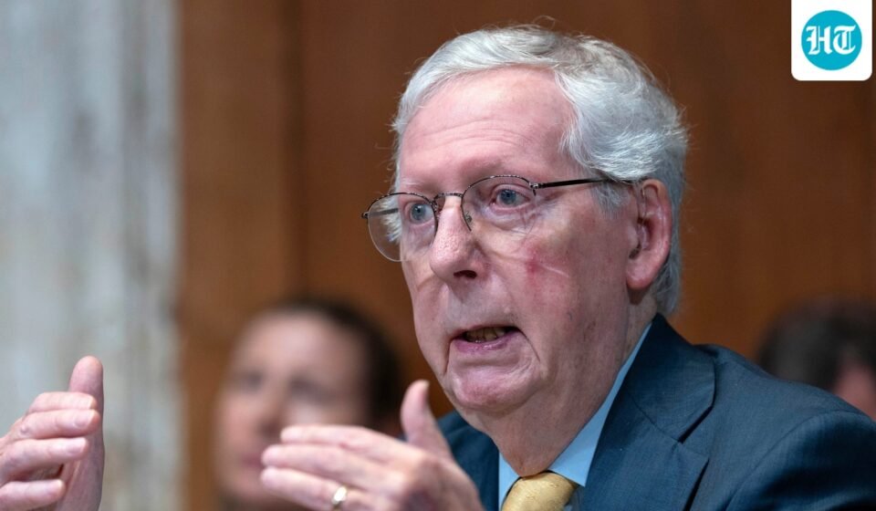 Mitch McConnell remains out of public view as questions grow over his health and return to the Senate. (AP Photo)