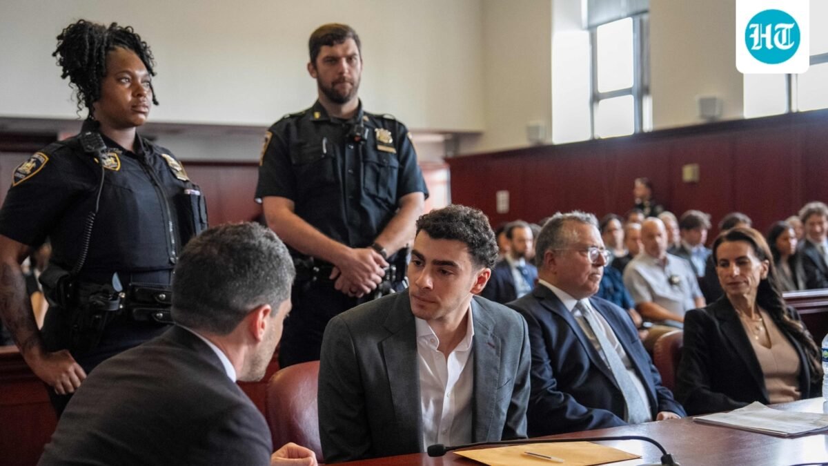 Luigi Mangione is expected to plead guilty on Friday to federal charges in the 2024 killing of UnitedHealthcare CEO Brian Thompson, according to multiple reports citing sources. ((Photo by DAVID DEE DELGADO / AFP))