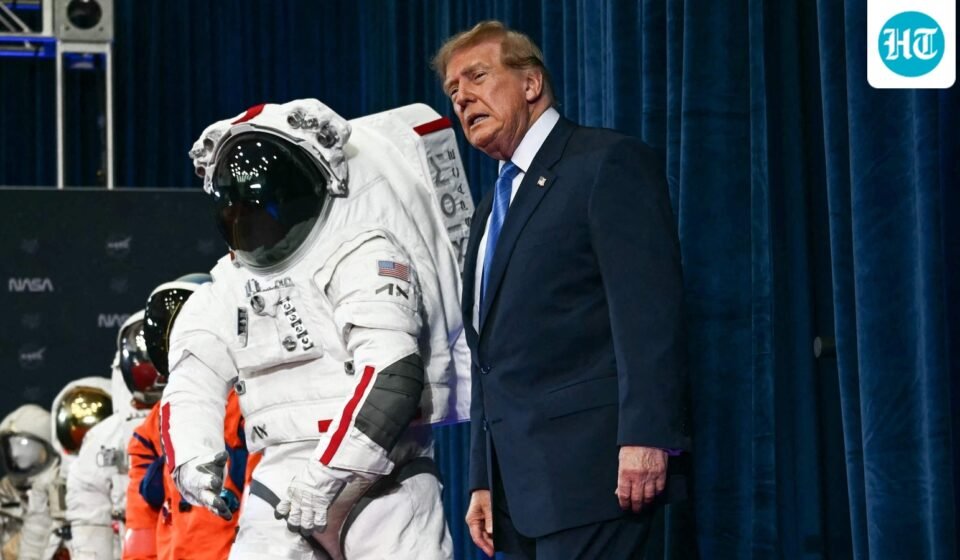 A January 2025 social media post from the parody account "Jack Kimble" has gone viral after President Donald Trump signed an executive order renaming Lake Ontario as “Lake America.”  ( (Photo by Kent NISHIMURA / AFP))